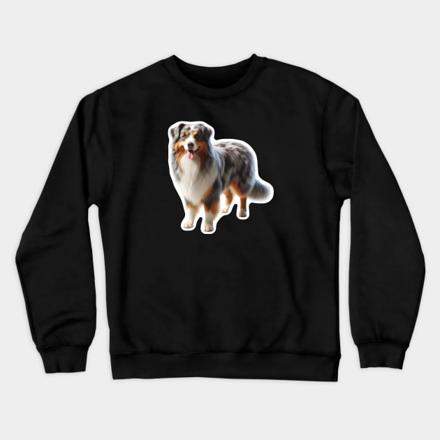 Australian Shepherd Crewneck Sweatshirt by millersye